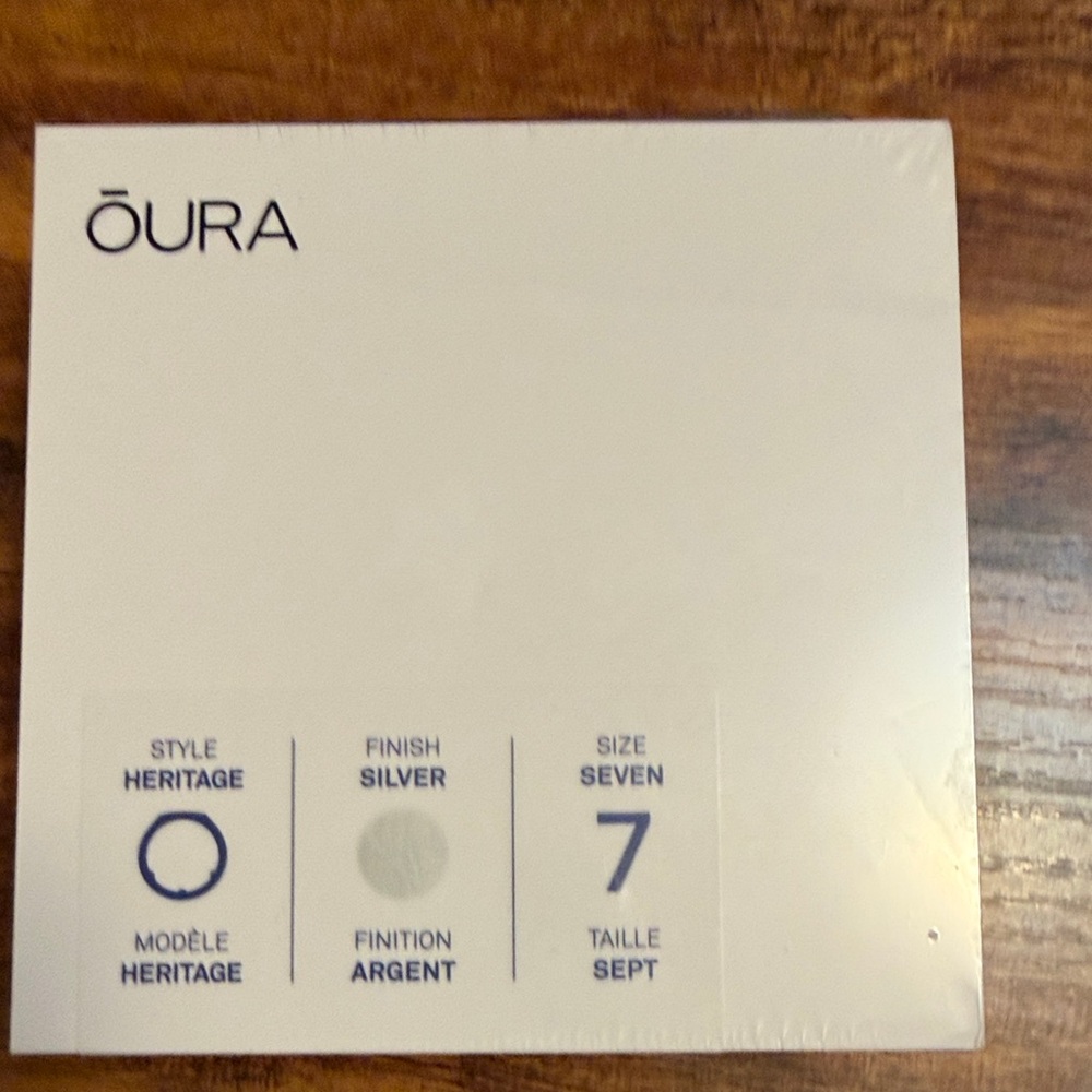 Oura Heritage Ring in Silver